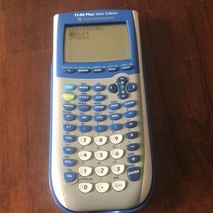 To-84 plus silver edition calculator